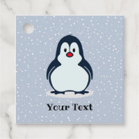 Little Penguin Design Favour Tag