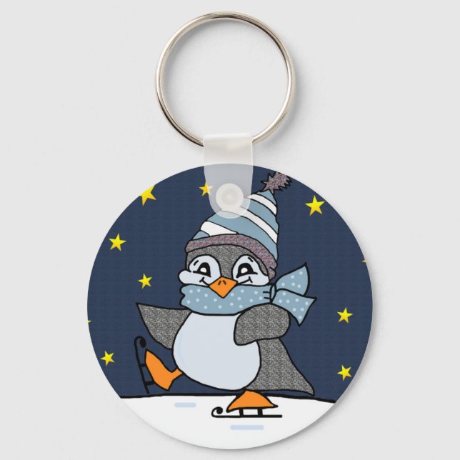 Little Penguin Key Ring (Front)