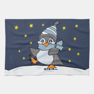 Little Penguin Tea Towel