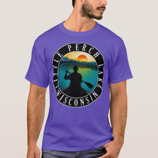 Little Perch Lake Wisconsin Canoeing T-Shirt