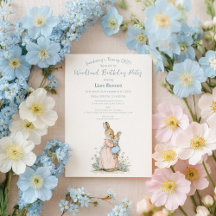 Little Peter Rabbit and Mum 1st birthday