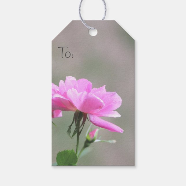 Little Pick Rose Tag (Front)