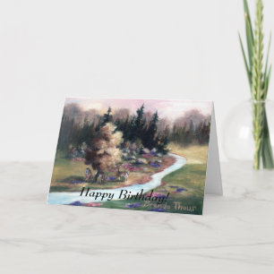 Little Piece of Heaven, Happy Birthday! Card