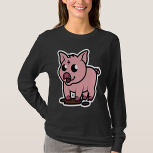 Little Pig  Pet  Piggy T-Shirt