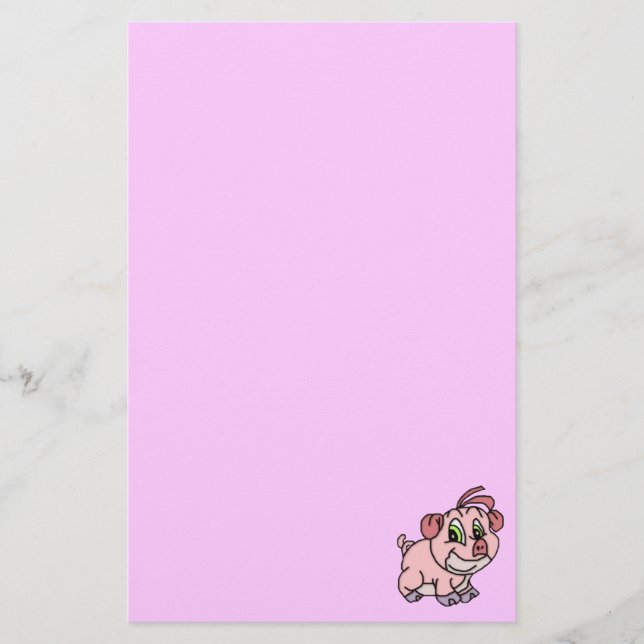 Little Piggie Stationery (Front)