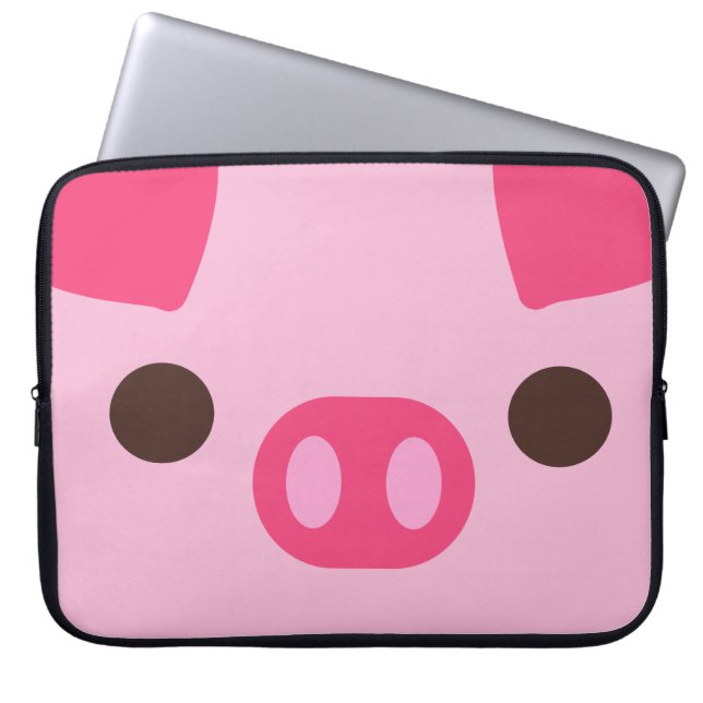 Little Piggy Laptop Sleeve (Front)