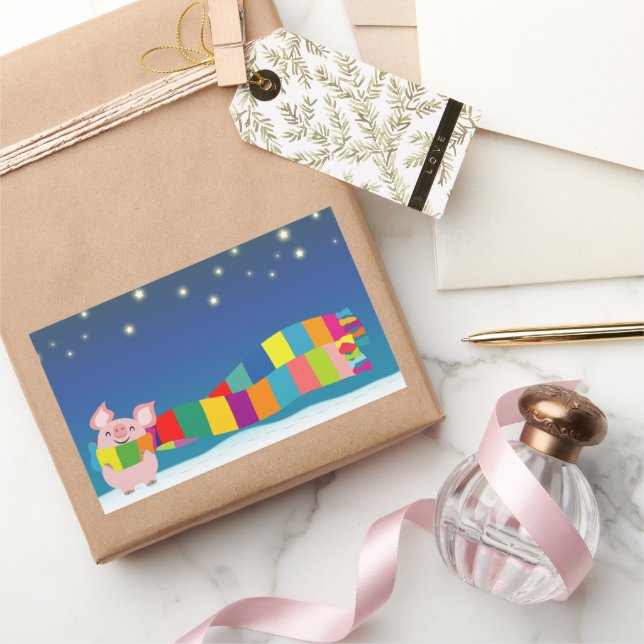 Little Pig's Christmas Sticker (Gifting)