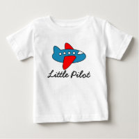 Little pilot baby jumpsuit with aeroplane cartoon