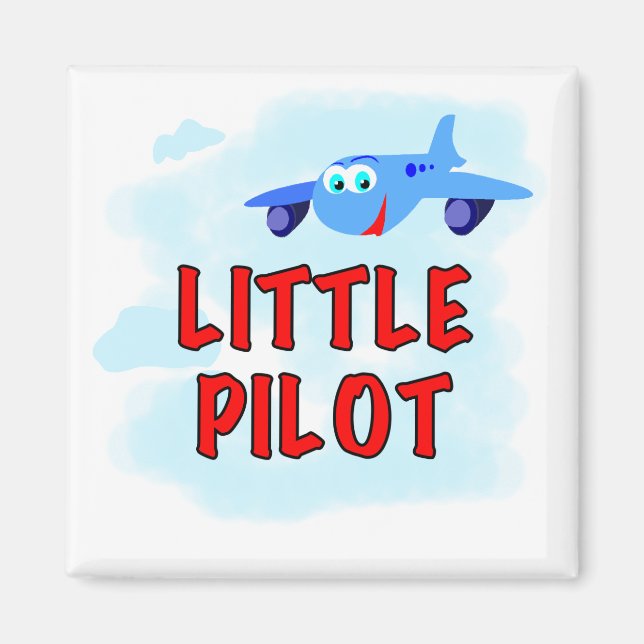 Little Pilot Tshirts and Gifts Magnet (Front)