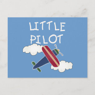 Little Pilot Tshirts and Gifts Postcard
