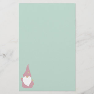 Little Pink Gnome Stationery