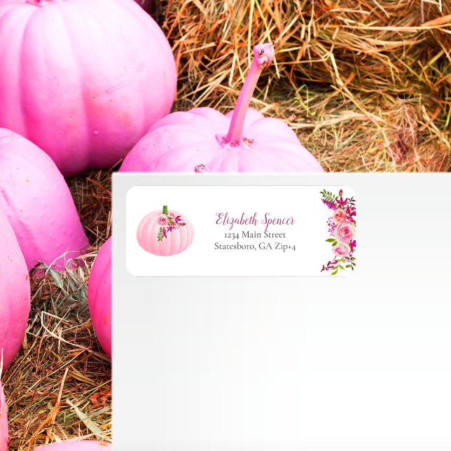 Little Pink Pumpkin Return Address (Creator Uploaded)