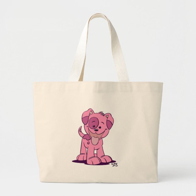 Little pink puppy bag (Front)