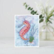 Little Pink Seahorse