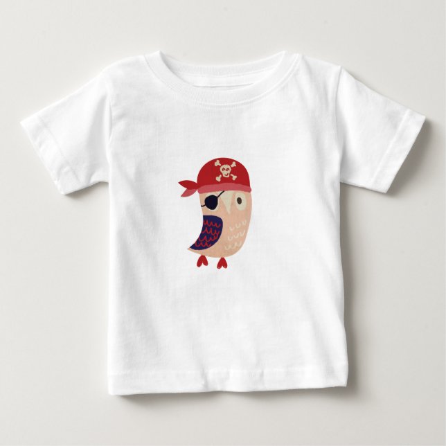 Little Pirate Baby T-Shirt (Front)