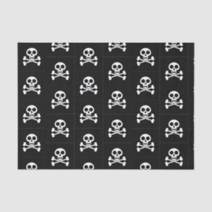 Little Pirate Kids Skull and Crossbones Birthday  Tissue Paper
