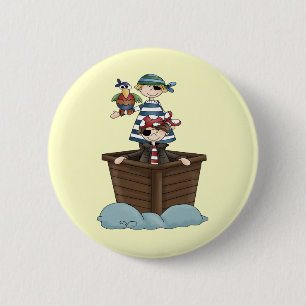 Little Pirates 6 Cm Round Badge