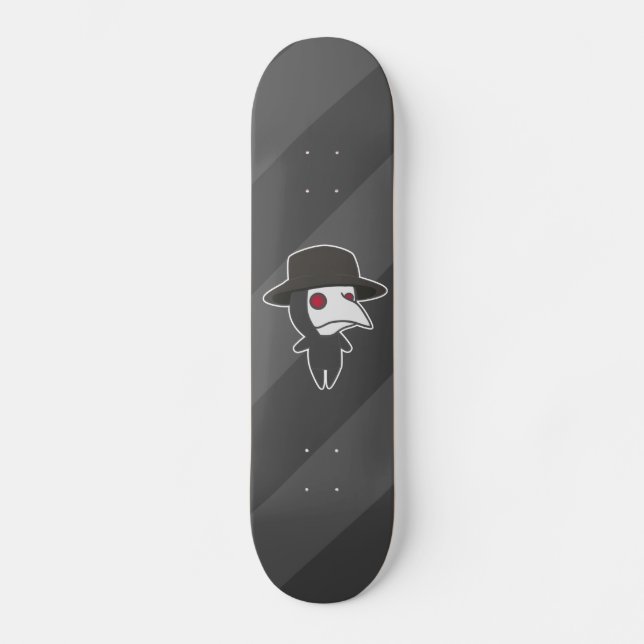 Little Plague Doctor Skateboard (Front)