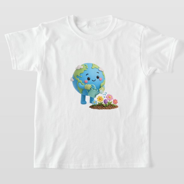Little Planet Gardener T-Shirt (Laydown)