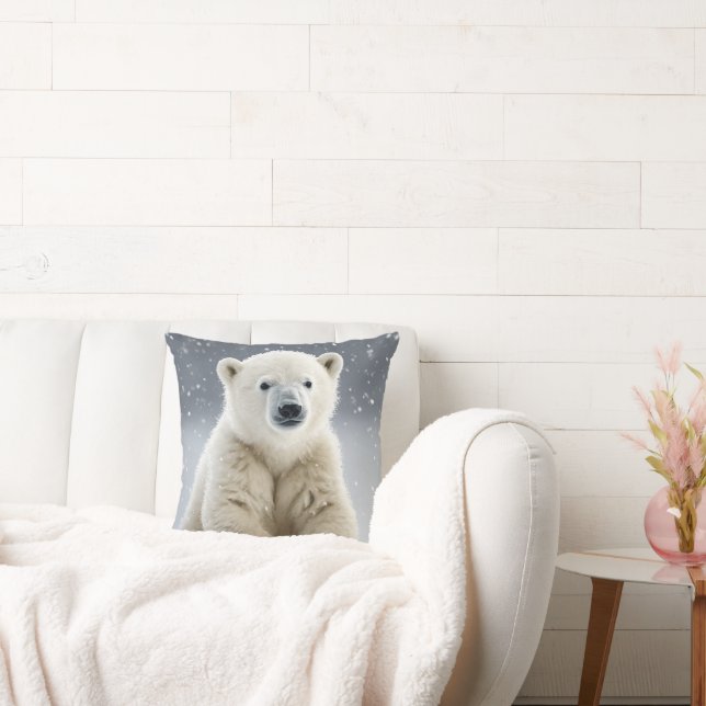 Little polar bear cushion (Couch)