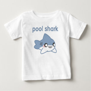 Little Pool Shark Kids T-shirts