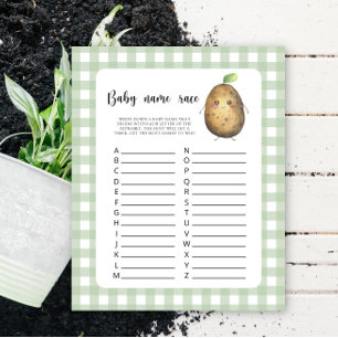 Little potato - Baby name race game