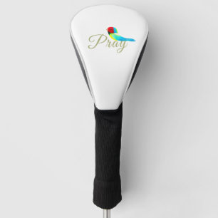 Little Prayer Bird Golf Head Cover