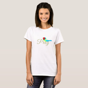 Little Prayer Bird  T-Shirt