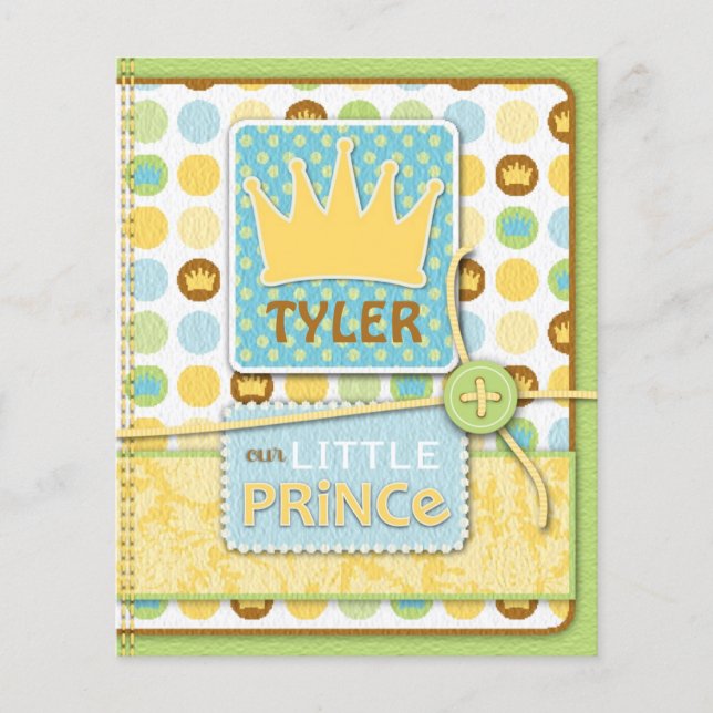 Little Prince Advice Card (Front)
