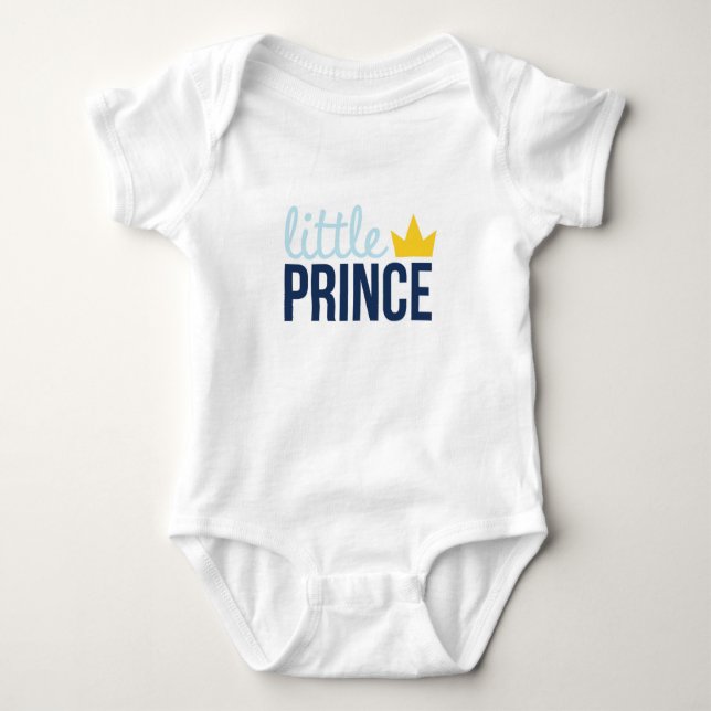 Little Prince Baby Bodysuit (Front)