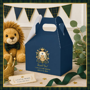 Little Prince Baby Boy Baby Shower Favour Box