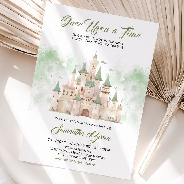 Little Prince Baby Shower Invitation (Creator Uploaded)