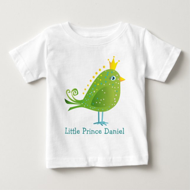 Little Prince Bird Baby Shirt (Front)