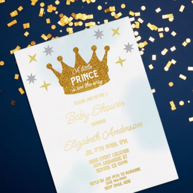 Little Prince Boy Baby Shower (Creator Uploaded)