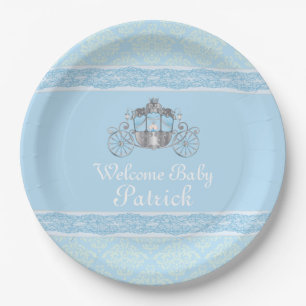 Little Prince, Cute, Baby Shower, Paper Plates