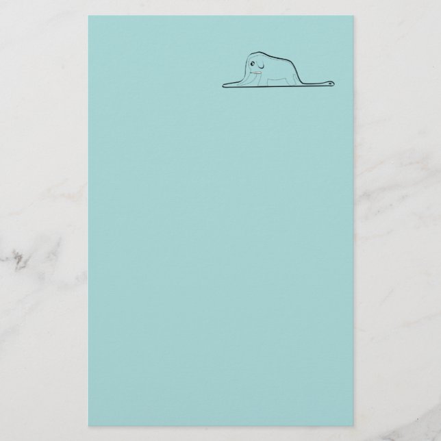 Little prince drawing stationery (Front)