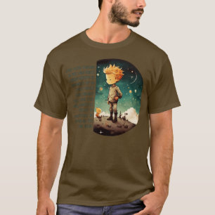 Little Prince Le Petit Prince childrens books 4 T-Shirt
