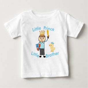 Little Prince Little Brother Baby T-Shirt
