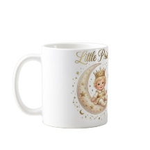 Little Prince Luxury Baby Mug | Cute Crown Baby