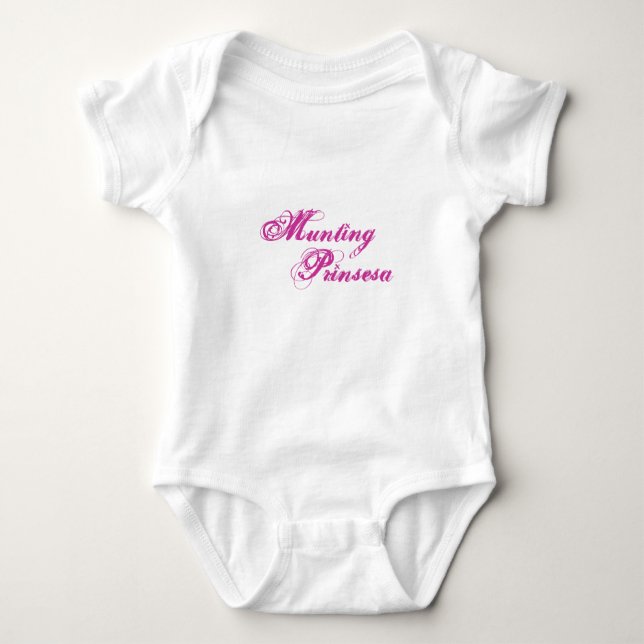 Little Princess Baby Baby Bodysuit (Front)