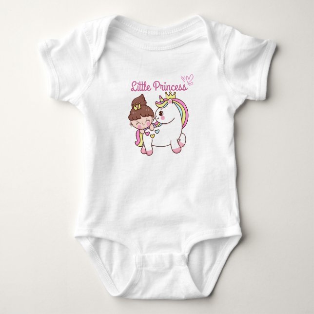 Little princess  baby bodysuit (Front)