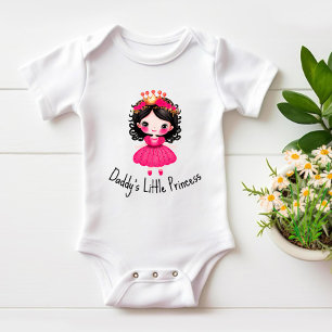 Little princess baby bodysuit