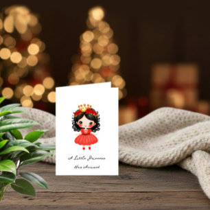 Little Princess Baby Girl Card