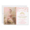 Little Princess Birthday Invitation- Pink and Gold
