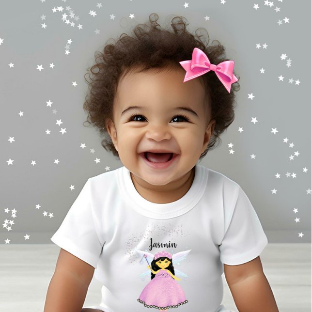 Little princess fairy baby bodysuit (Creator Uploaded)