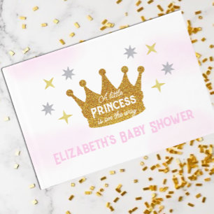 Little Princess Girl Baby Shower Guest Book