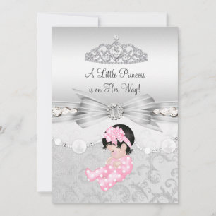 Little Princess Girl Baby Shower Invitation
