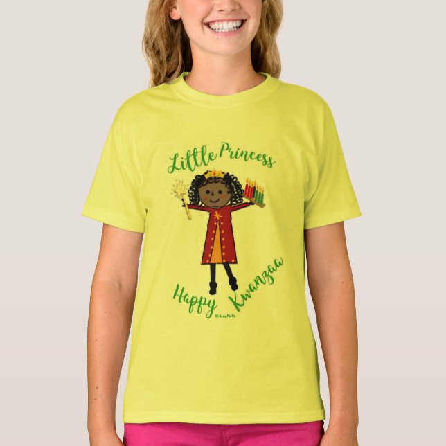 Little Princess - Happy Kwanzaa T-Shirt (Front)