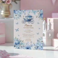 Little Princess Kid's Birthday Budget Invitation
