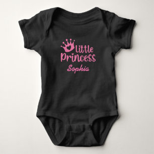 Little Princess. Personalise Name Baby Bodysuit